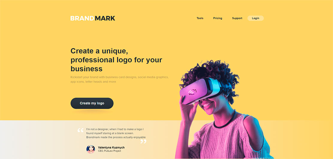 Brandmark, crea tu logo